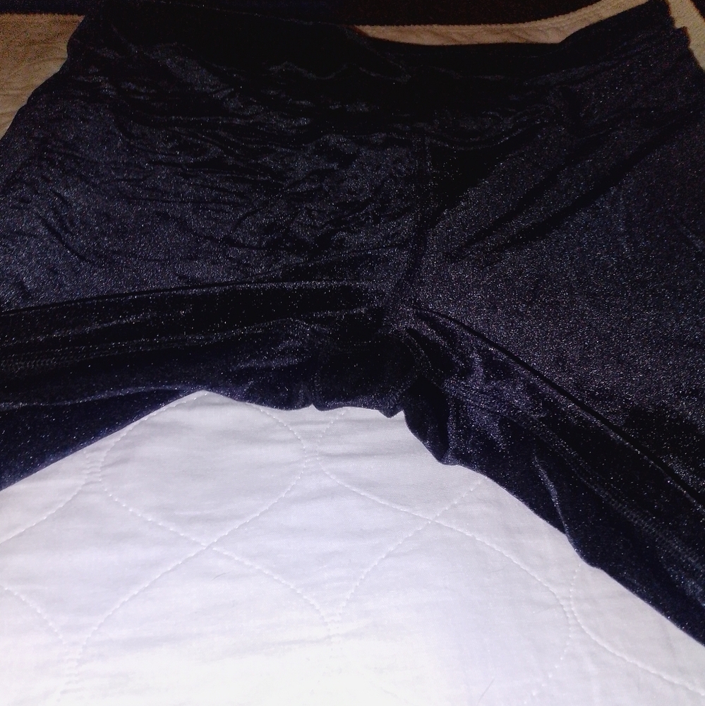 Athleta black velvet elation  Leggings - Picture 4 of 6